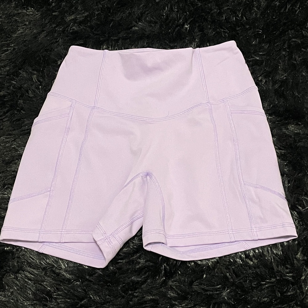 TilYouCollapse Effortless Iilac shorts